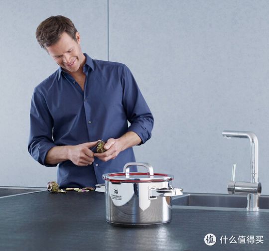WMF 完美福 Function 4 顶级系列 0760046380 德国原产 不锈钢汤锅8件套
