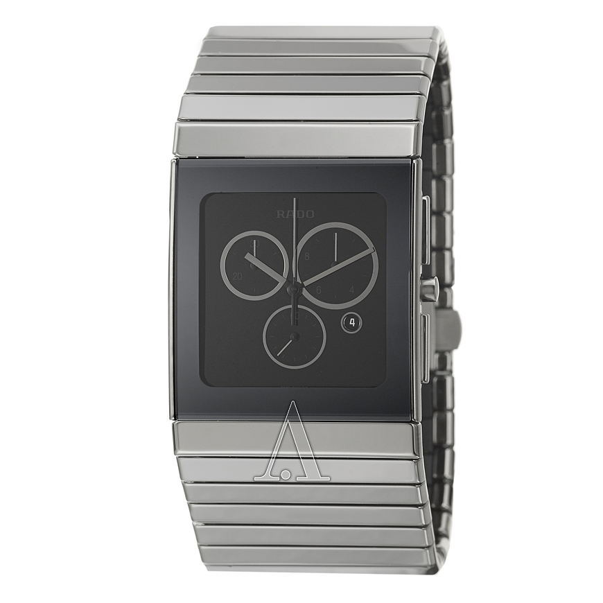 rado 雷达 ceramica 整体陶瓷系列 r21824152 男款计时腕表 $948(约